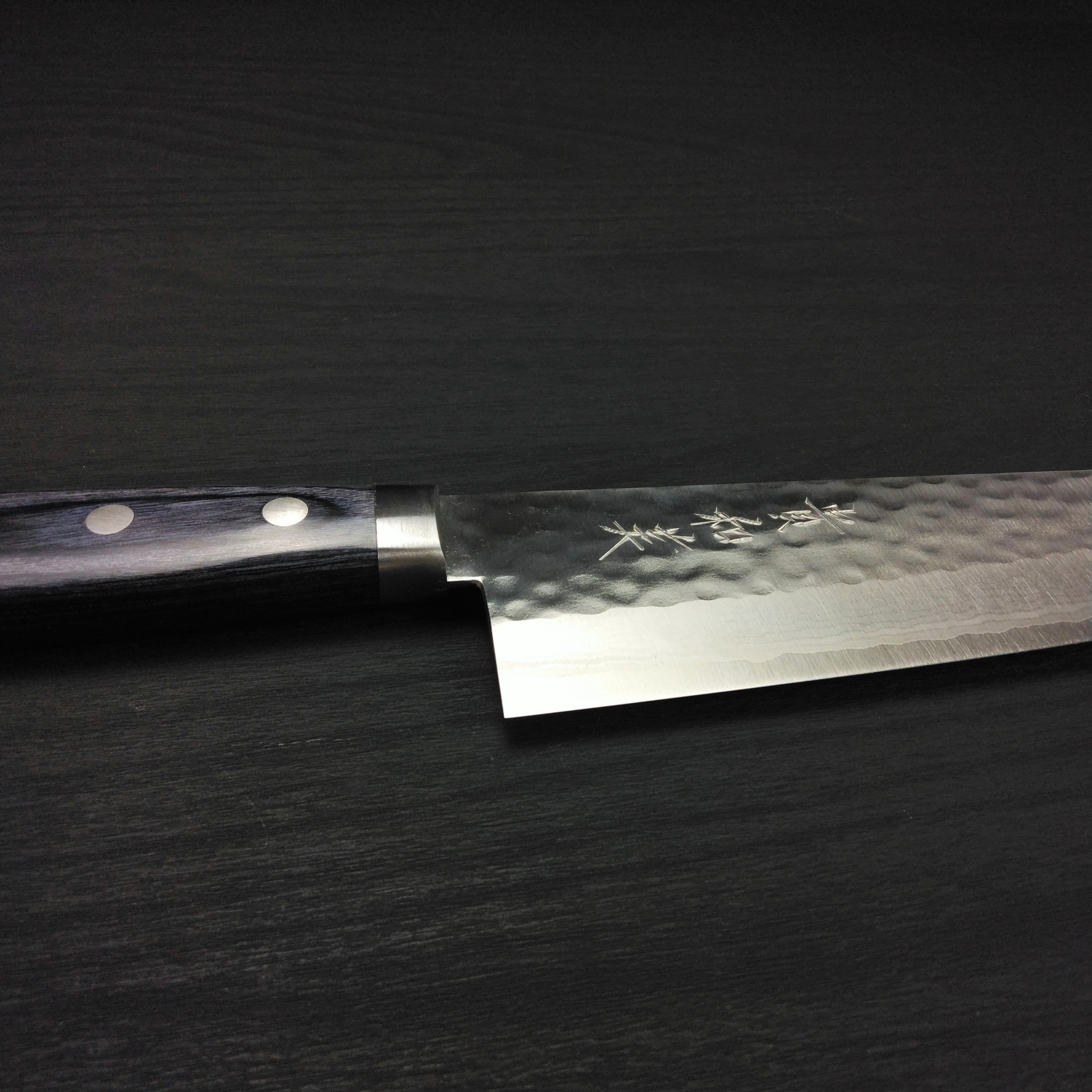 刻流　VG10ダマスカス　三徳165　ブルー
